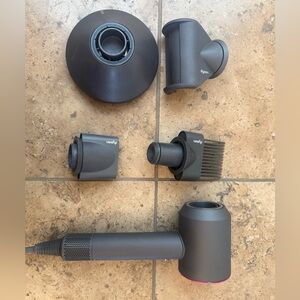 Dyson Hair Dryer with Attachments Set